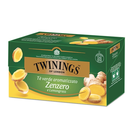 Tè Twinings VERDE Ginger Green Tè