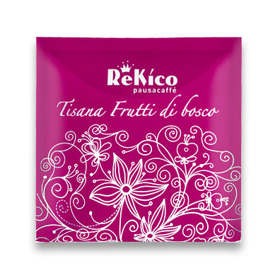 Cialda Rekico Tisana Frutti di bosco diametro 44