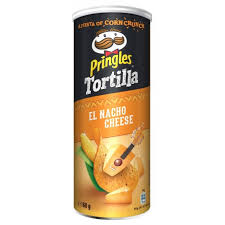 Pringles Tortilla Nacho Cheese 180g