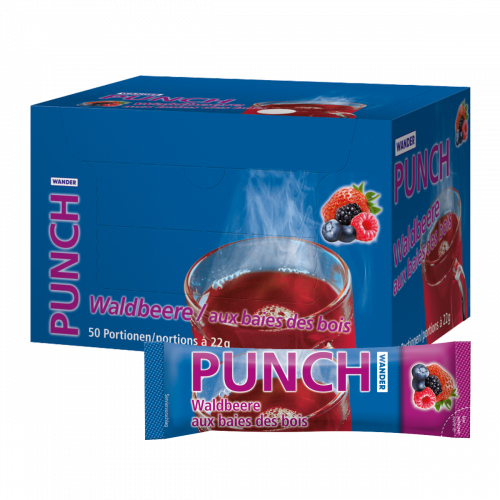 Punch Wild Berry di Wander 50 x 22 g