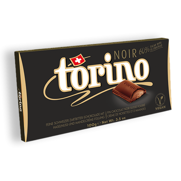 Torino Tavoletta di cioccolato Noir Vegan 100g