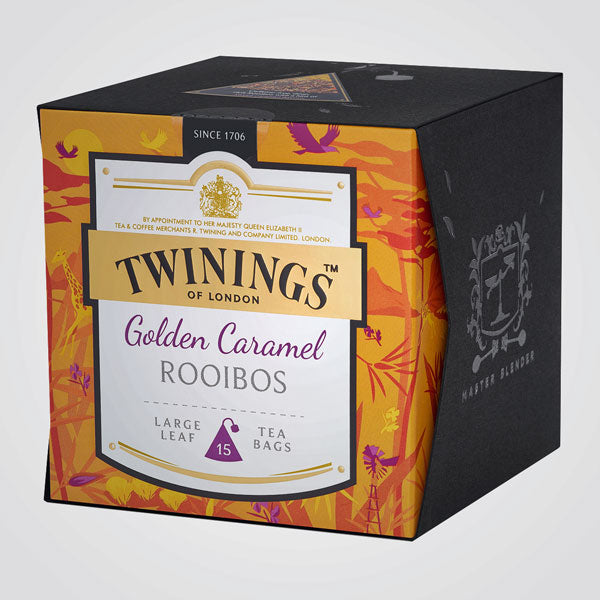 Té Rooibos Platinum Golden Caramel 15 filtri