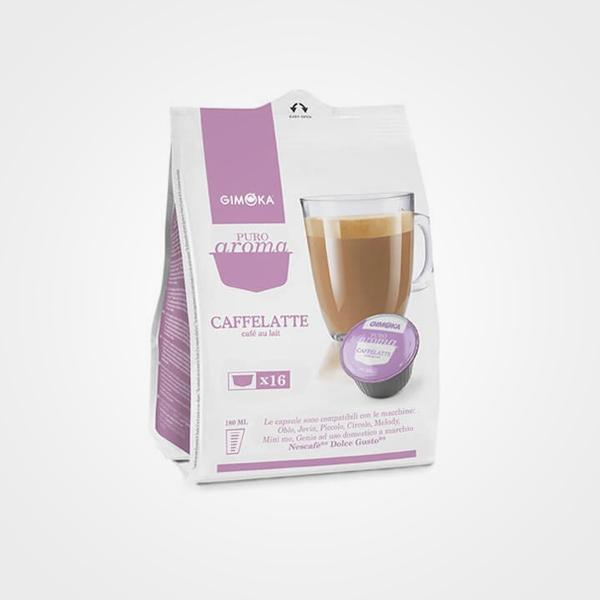 Caffèlatte capsule compatibili Dolce Gusto 16 capsule