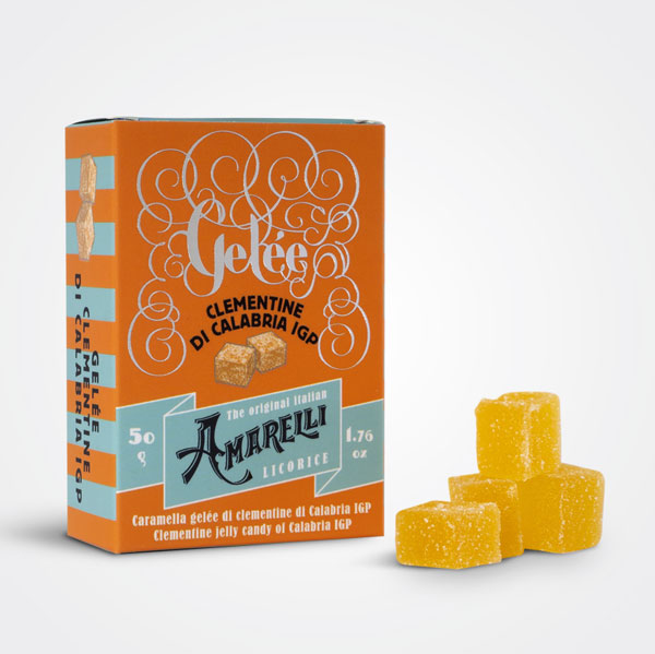 Liquirizia alle Clementine di Calabria IGP Gelèe Amarelli 50 gr