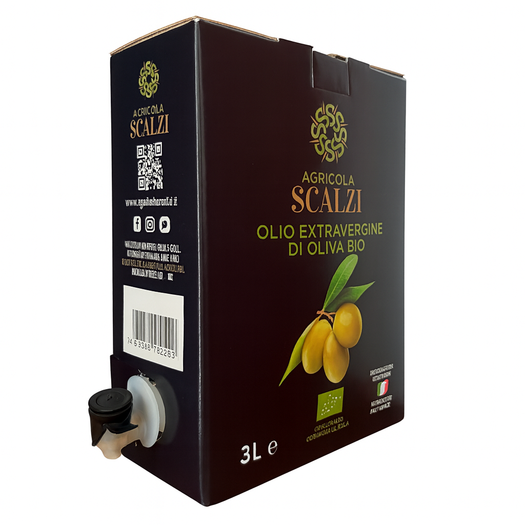 Olio Extravergine di oliva BIO 3L