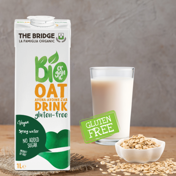Bevanda d’avena BIO senza glutine - 1L