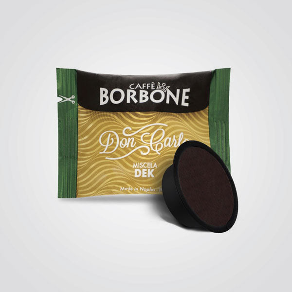 Caffè capsule compatibili A Modo Mio Don Carlo Miscela Verde 100 capsule