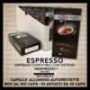 Espresso Compatibili Nespresso* 10 Caps Alluminio
