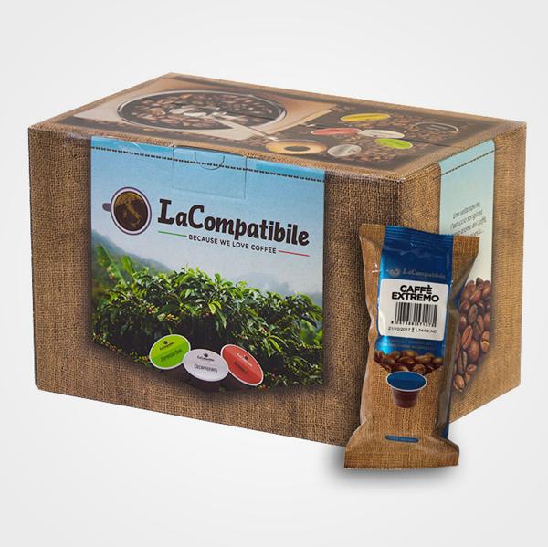 Caffè capsule compatibili Nespresso * Extremo 100 cps