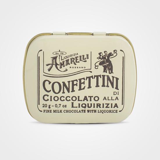 Liquirizia Confettini di cioccolato Amarelli 20 gr