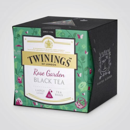 Té nero Platinum Rose Garden Black Tea 15 filtri