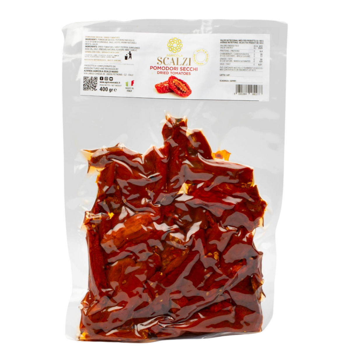 Pomodori secchi busta 400gr