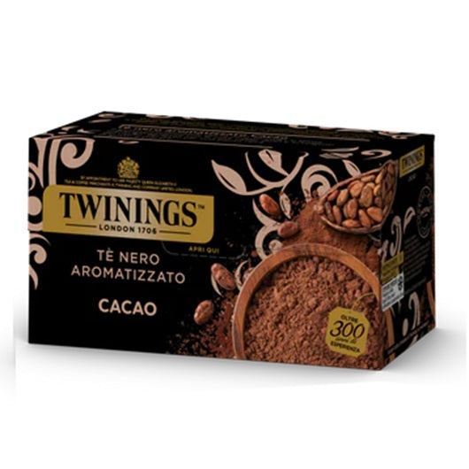 Tè nero aromatizzato Cacao 25 filtri