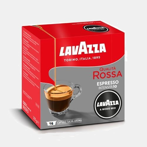 Caffè capsule A modo Mio Qualità Rossa 16 pz