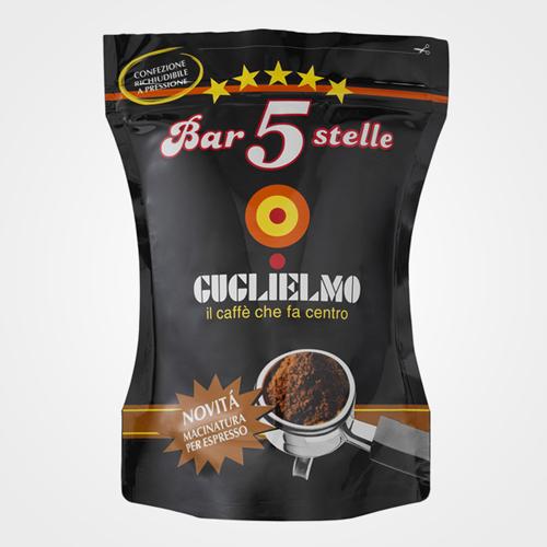 Caffè macinato 5 Stelle Espresso Bar portafiltro 250 g