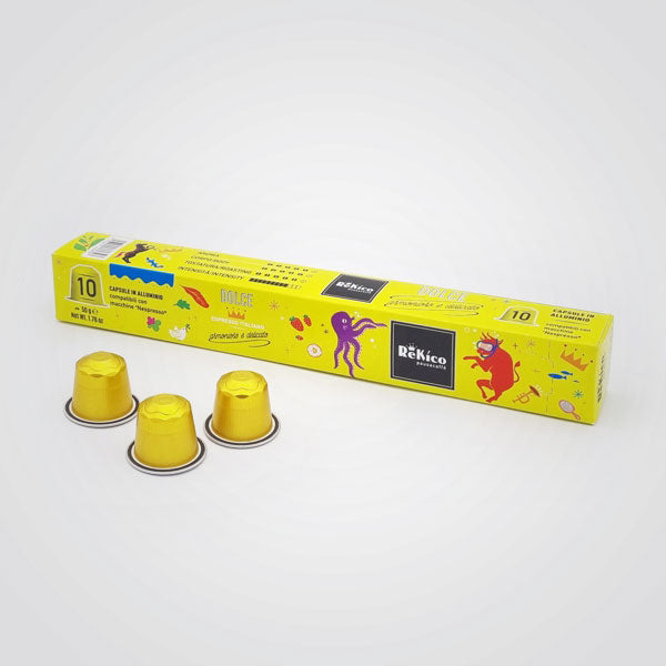 Caffè capsule ALU compatibili Nespresso * Dolce