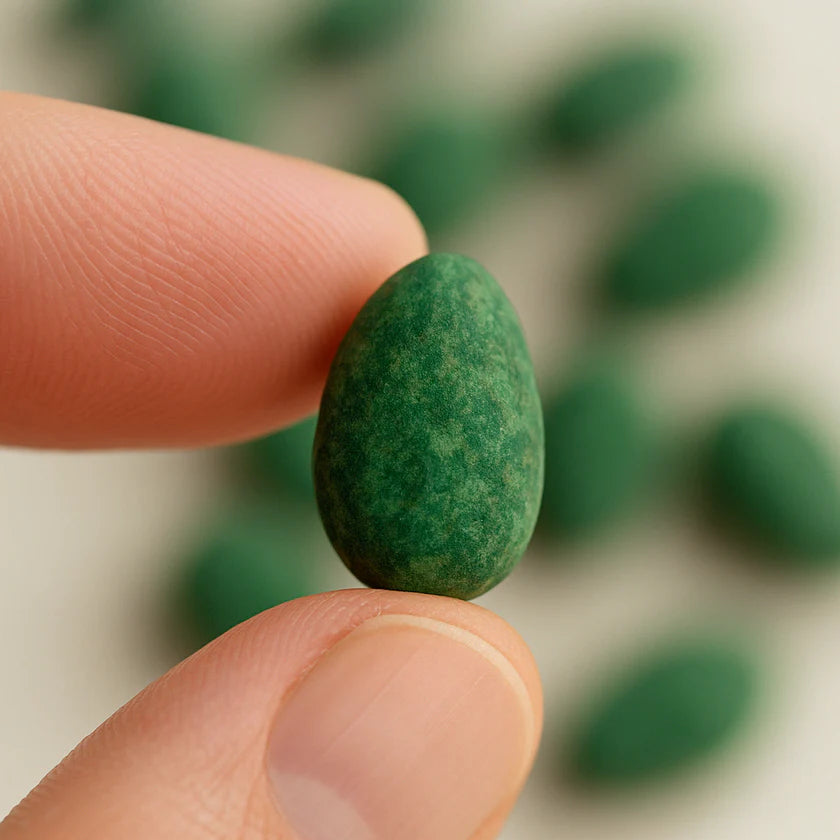 Mandorla Ricoperta - Cioccolato e Spirulina