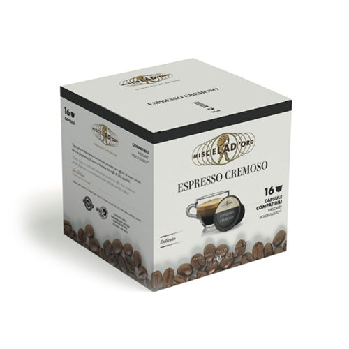Caffè capsule compatibili DOLCE GUSTO * CREMOSO 16 cps