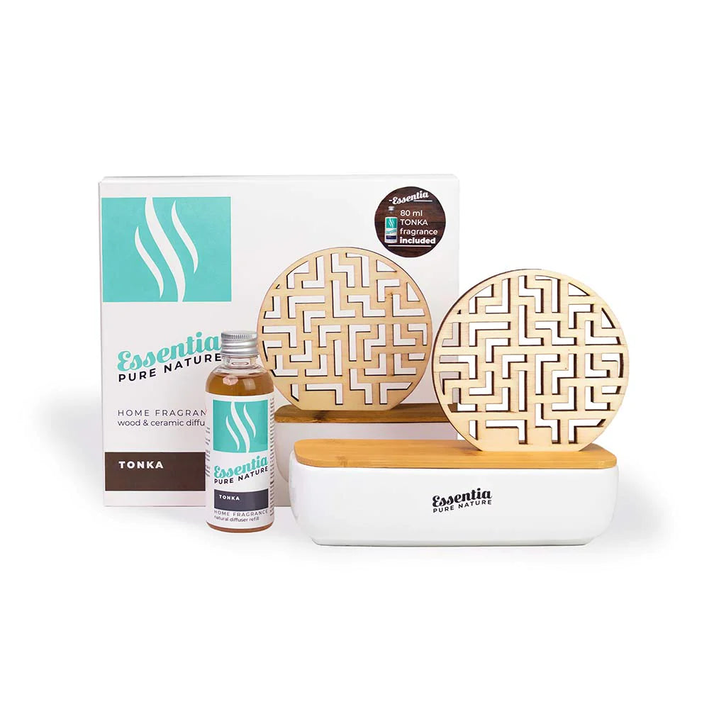 Profumatore per Ambienti con Vaschetta in Ceramica Tonka